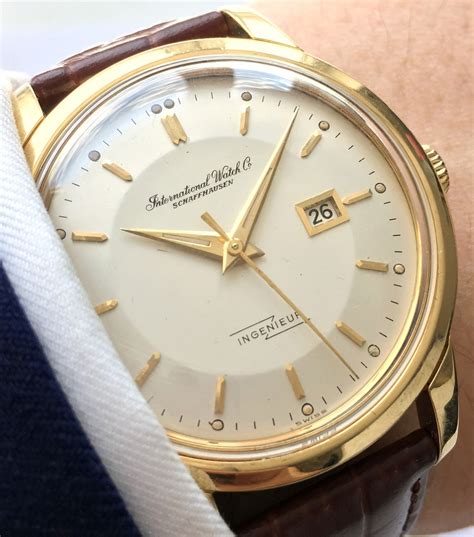 iwc ingenieur gold vintage